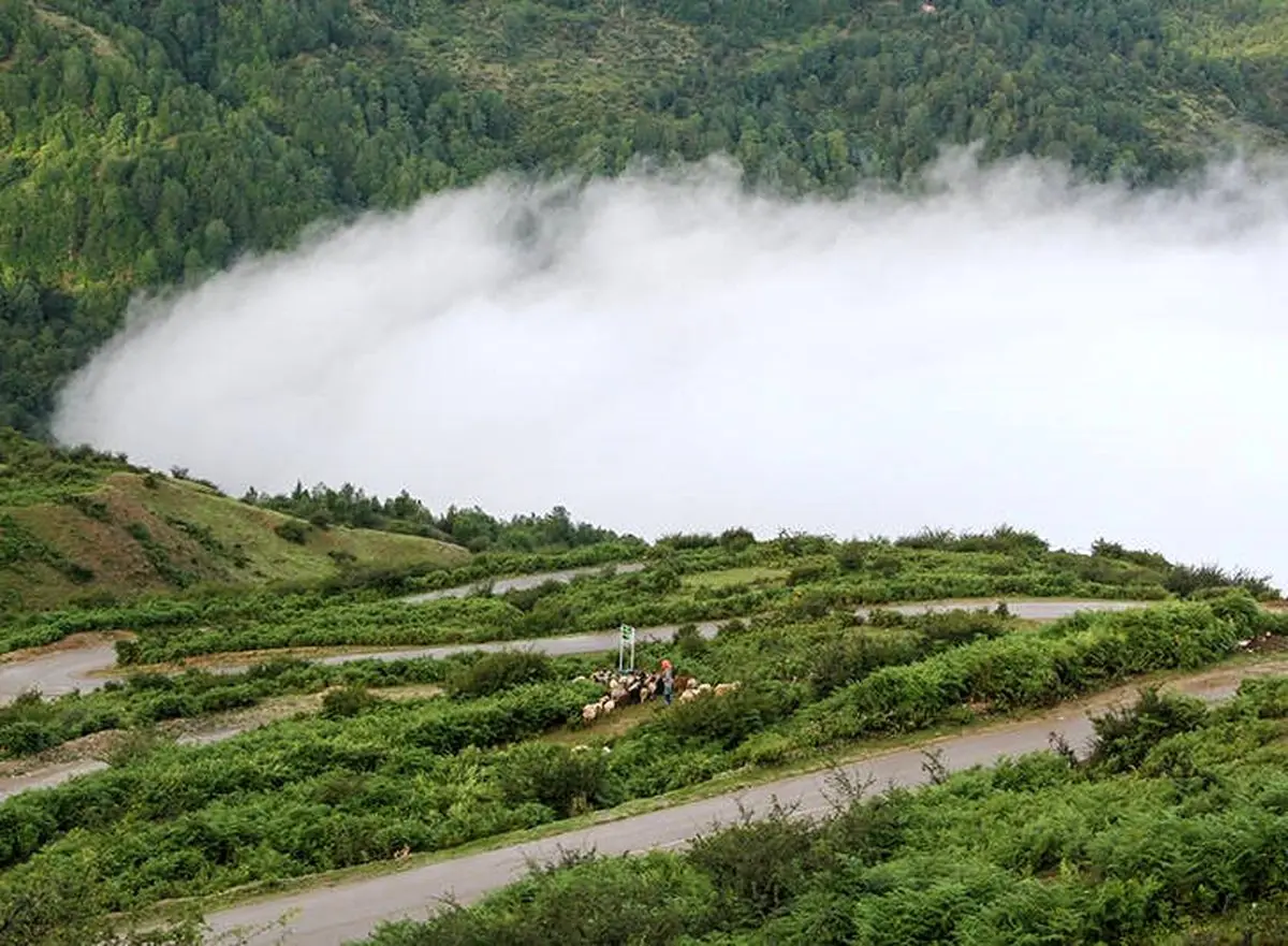 دهکده‌ای معلق بر روی ابرها / تصاویر