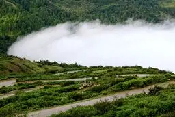 دهکده‌ای معلق بر روی ابرها / تصاویر