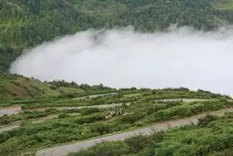 دهکده‌ای معلق بر روی ابرها / تصاویر