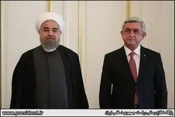 روایت تصویری از دیدارهای امروز روحانی در ارمنستان