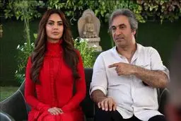 حمید فرخ نژاد در کنار دختر شیطان/عکس