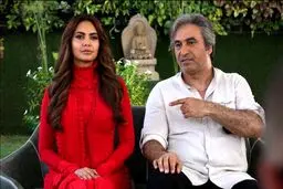 حمید فرخ نژاد در کنار دختر شیطان/عکس