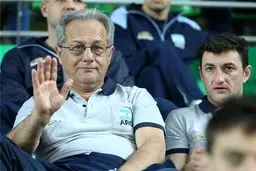 تماشاگر ویژه بازی ایران با استرالیا/عکس