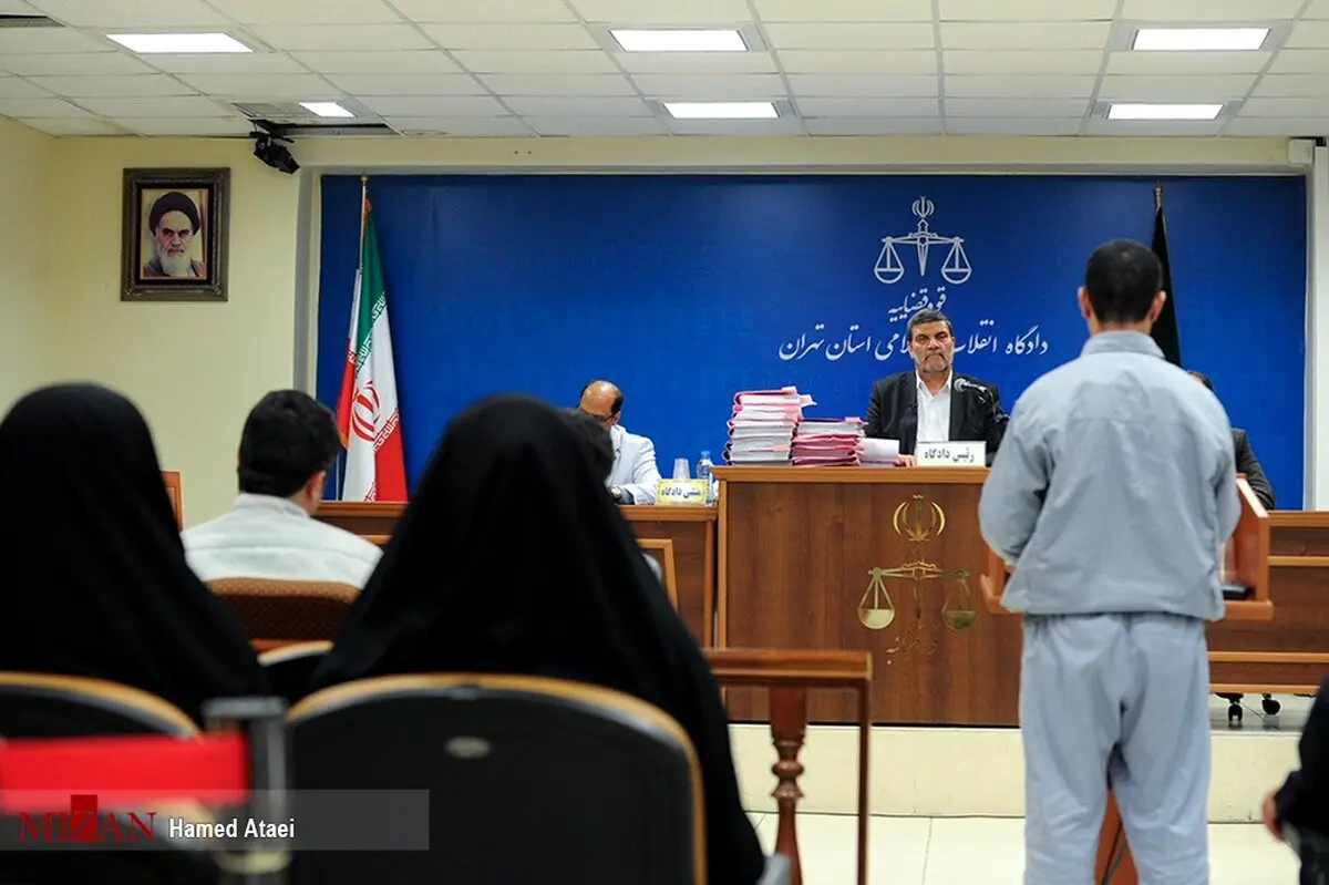چند سکانس تصویری از چهارمین دادگاه رسیدگی به اتهامات عوامل داعش در تهران