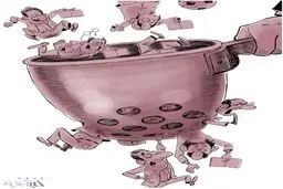 هجوم عجیب و غریب به ستاد انتخابات کشور!/کاریکاتور