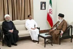 تصاویری از دیدار رئیس‌جمهوری سریلانکا با رهبر انقلاب