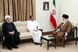 تصاویری از دیدار رئیس‌جمهوری سریلانکا با رهبر انقلاب