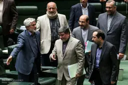 روایتی تصویری از دومین کارت زرد مجلس به جنتی