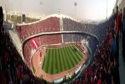تصویر و نمایی زیبا از استادیوم آزادی پیش از دربی 85