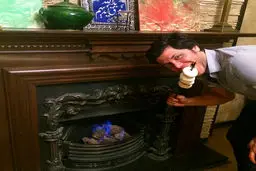 عکس جالب مهدی مهدوی بازیکن تیم والیبال