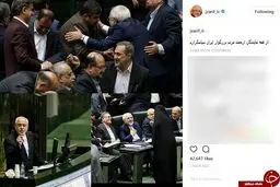 اولین واکنش مجازی محمدجواد ظریف به انتخاب مجددش + عکس