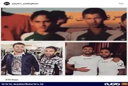 تتوی جدید پیام صادقیان روی دستش/ عکس