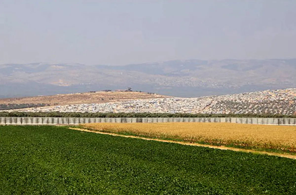 دیوارکشی ترکیه از ترس داعش/تصاویر