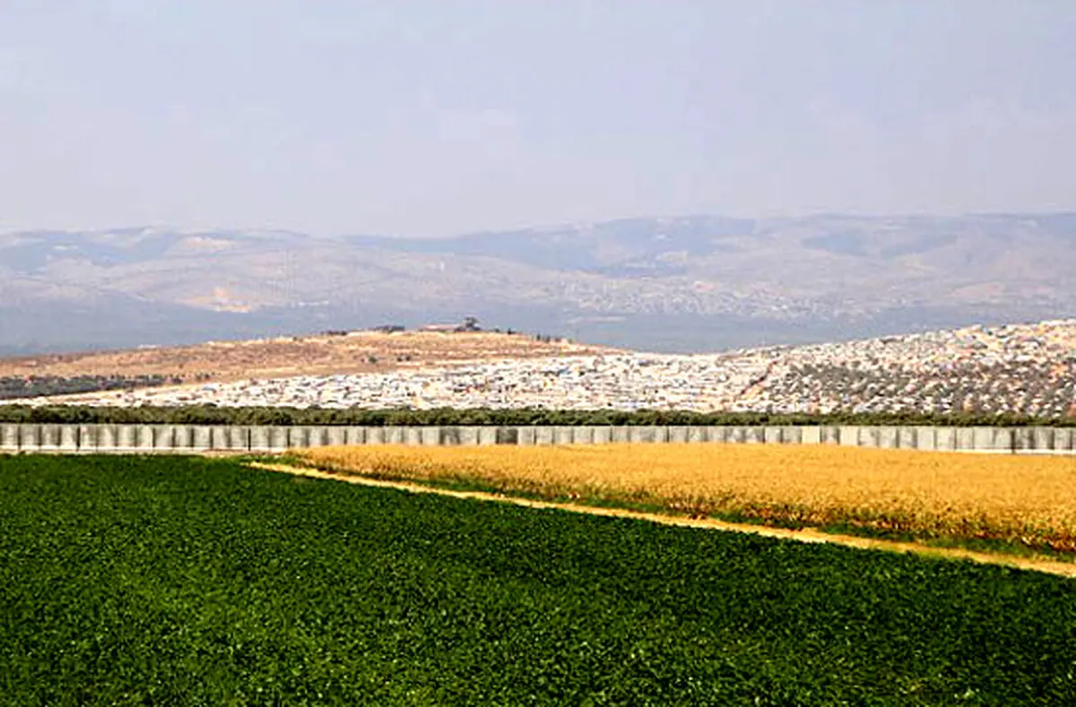 دیوارکشی ترکیه از ترس داعش/تصاویر