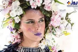 ظاهر و آرایش عجیب و بحث برانگیز لیلا حاتمی/عکس