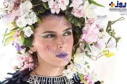 ظاهر و آرایش عجیب و بحث برانگیز لیلا حاتمی/عکس