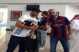 سفر بازیکن جنجالی جام جهانی 2014 به عربستان/ عکس