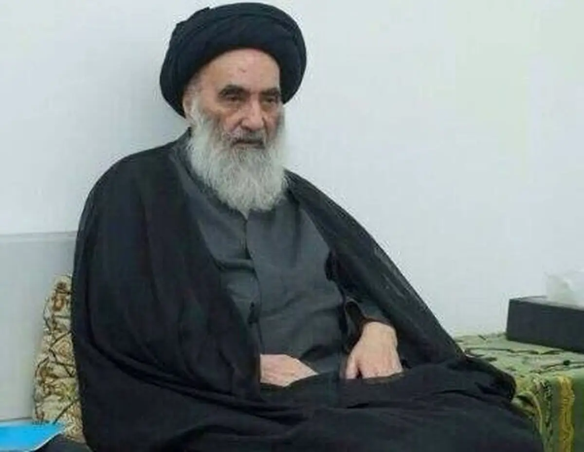 آیت الله سیستانی: مخالف تبدیل عراق به میدانی برای تسویه حساب قدرت‌های منطقه‌ای و بین‌المللی هستیم