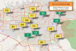 صبح ۱۴ دی ۹۵؛ در این هوا نفس بکشید