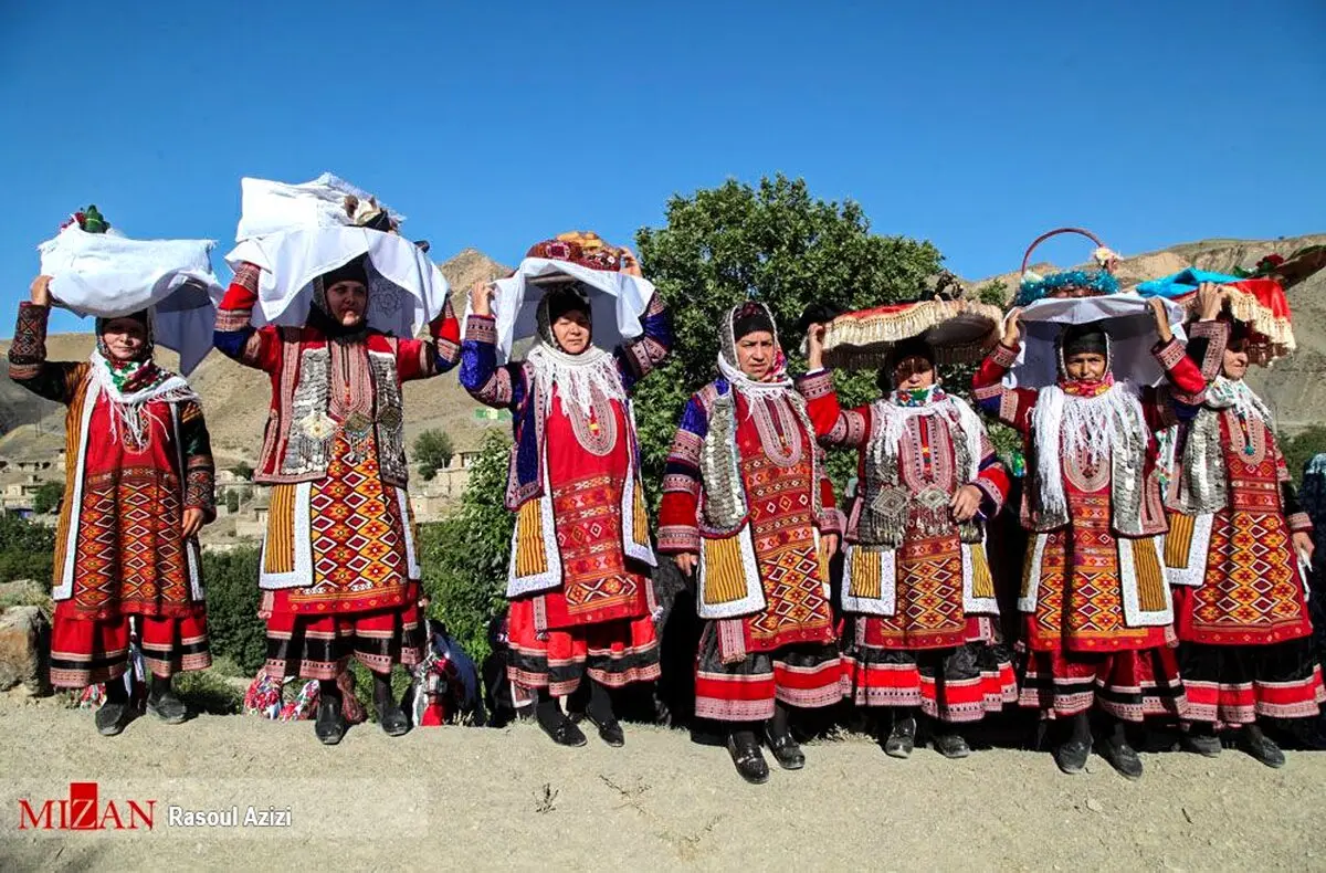 رنگ و رقص و آواز در عروسی سنتی خراسان/تصاویر