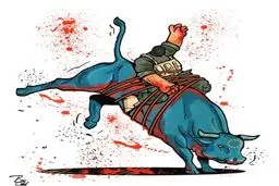 گاو بازی داعش!/ کاریکاتور