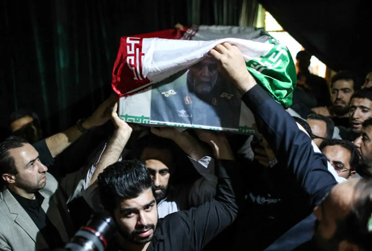 حواشی وداع با پیکر شهید همدانی/تصاویر