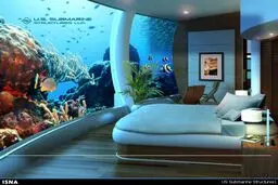 خانه‌ای در کف اقیانوس/تصاویر