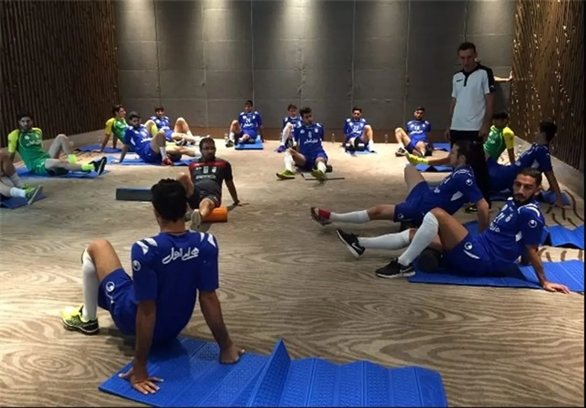 حضور رئیس فدراسیون هند در اردو/ جلسه فنی شاگردان کی‌روش و هندی‌ها + عکس