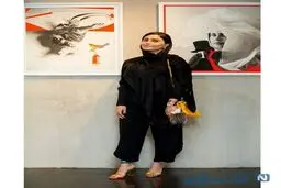 اینستاگرام: الناز شاکردوست در ایونت حراج آثار هنری به نفع سیل‌زدگان