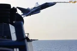 تصویری خاص از یک هواپیمای روسی