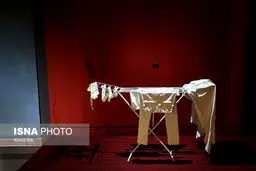 عکس: اثری جالب در افتتاحیه یازدهمین جشنواره تجسمی فجر!