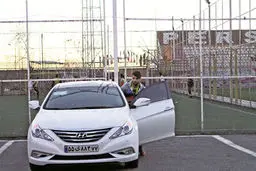 خودرو لوکس بازیکن پرسپولیسی/ عکس