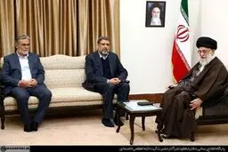 دیدار دبیرکل جنبش جهاد اسلامی فلسطین با رهبر انقلاب/تصاویر