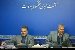 نشست خبری سخنگوی وزارت دولت به روایت تصویر