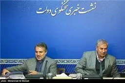 نشست خبری سخنگوی وزارت دولت به روایت تصویر