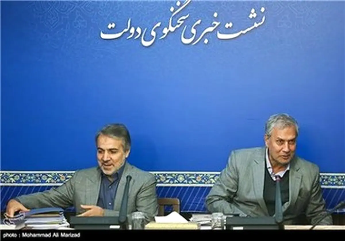 نشست خبری سخنگوی وزارت دولت به روایت تصویر