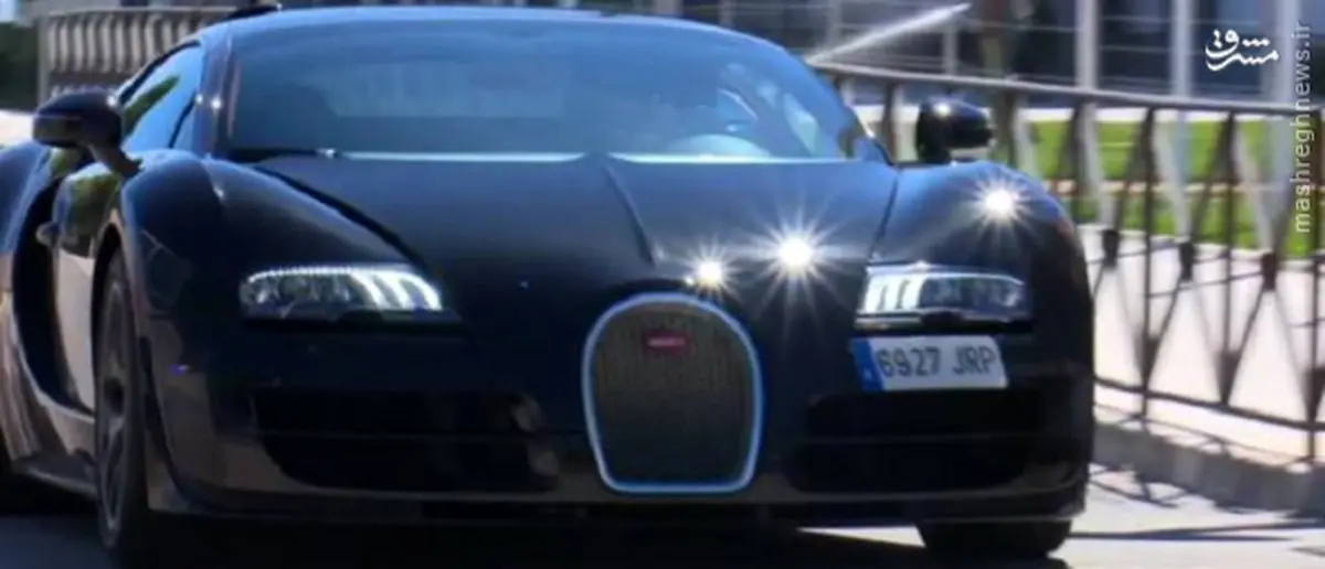 رئالی ها محو اتومبیل جدید رونالدو +عکس