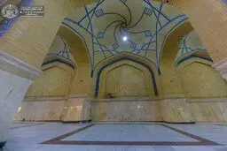 تصاویر جدید از مراحل ساخت صحن حضرت زهرا(س)