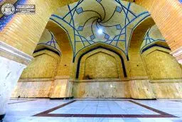 تصاویر جدید از مراحل ساخت صحن حضرت زهرا(س)