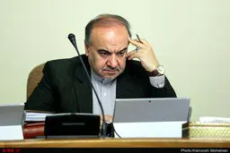وقتی وزیر ورزش در جلسه هیات دولت به فکر فرو می‌رود/عکس