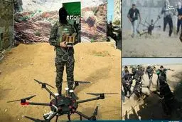 بازسازی پهپاد رژیم صهیونیستی توسط حماس / عکس