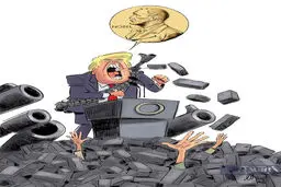 کاریکاتور / درخواست عجیب ترامپ!