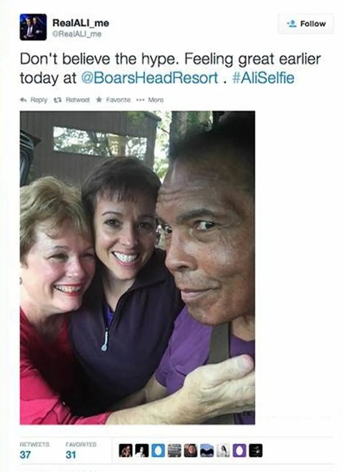 اولین سلفی"محمد علی کلی"/عکس