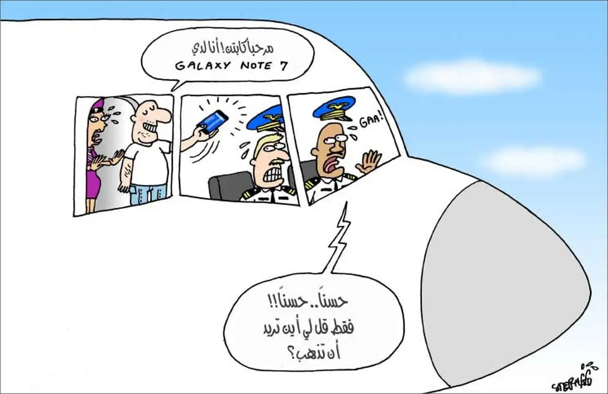 هواپیما ربایی هوشمند!/کاریکاتور