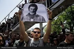 مراسم ترحیم حبیب محبیان/ تصاویر