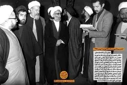 آیت‌الله جنتی در جوانی / عکس