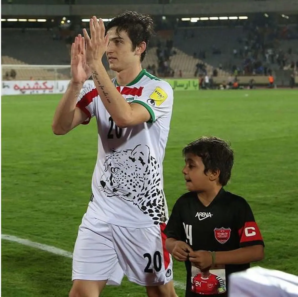 هانی نوروزی در کنار سردار آزمون/عکس