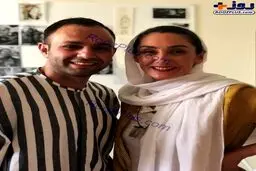 تیپ جدید هدیه تهرانی و ژست صمیمانه اش درکنار آقای بازیگر+عکس
