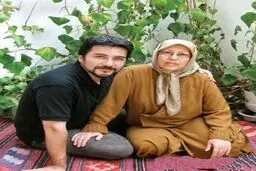 عکس: امیرحسین صدیق و مادرش