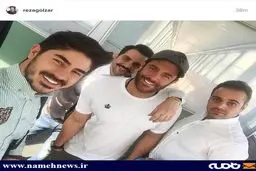 سلفی محمدرضا گلزار در تبریز/عکس